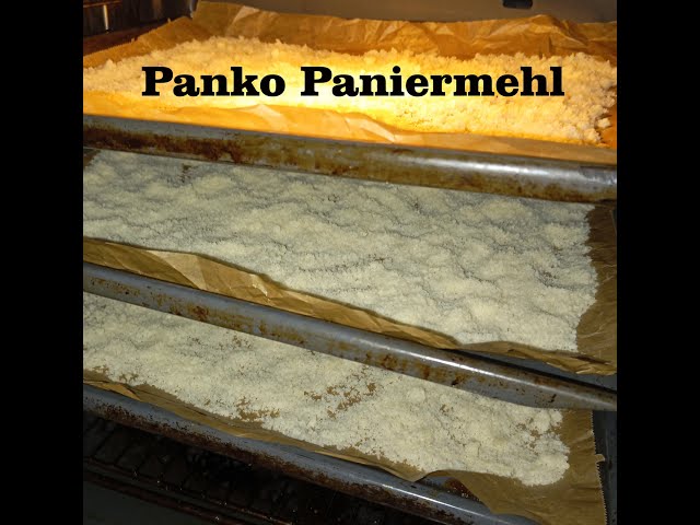 Panko Paniermehl selbst gemacht. Günstiger, einfacher und schneller geht es nun wirklich nicht!