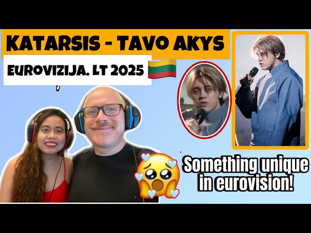 EUROVIZIJA.LT 2025 | Katarsis – „Tavo akys“ | Eurovision 2025 Reaction! 🇱🇹