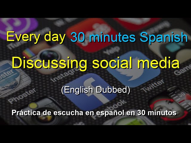 🎧 Spanish Listening Practice: Talking about Social Media | Boost Your Conversation Skills