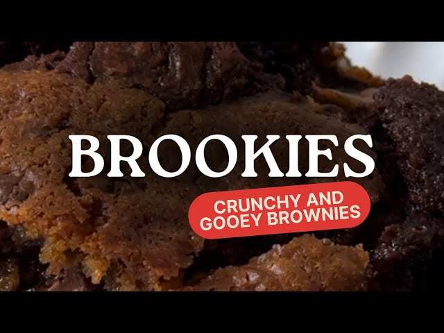 BROOKIES - gooey brownies with crunchy cookie layers! Extremely delicious recipe!