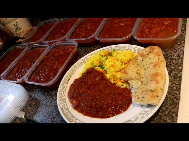 4 BEAN, VEGAN CURRY ~ TASTY RECIPE ~ ROGAN JOSH ~ MEAL PREP