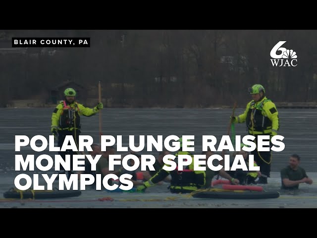 Community braves cold waters for polar plunge