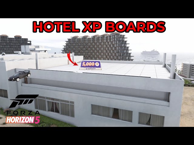 Forza Horizon 5 - How To Get The 2 Hotel XP Boards - Guide