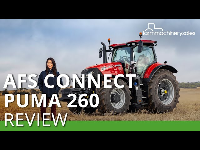 2024 Case IH AFS Connect Puma 260 Launch Review | Utility tractor gets more power and tech