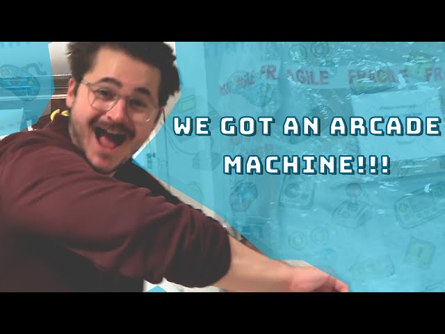 We Got An Arcade Machine!