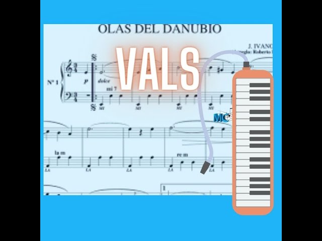 olas del danubio vals melodica