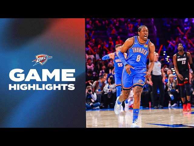 OKC Thunder vs Miami Heat | Game Highlights | February 12, 2025