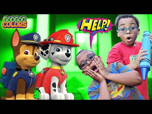 Paw Patrol Rescues Goo Goo Gaga.