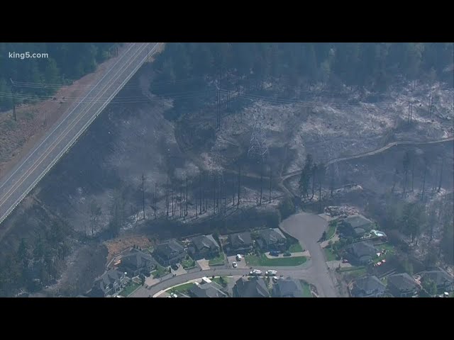 Neighbors rally as Sumner Grade Fire slows down near Bonney Lake