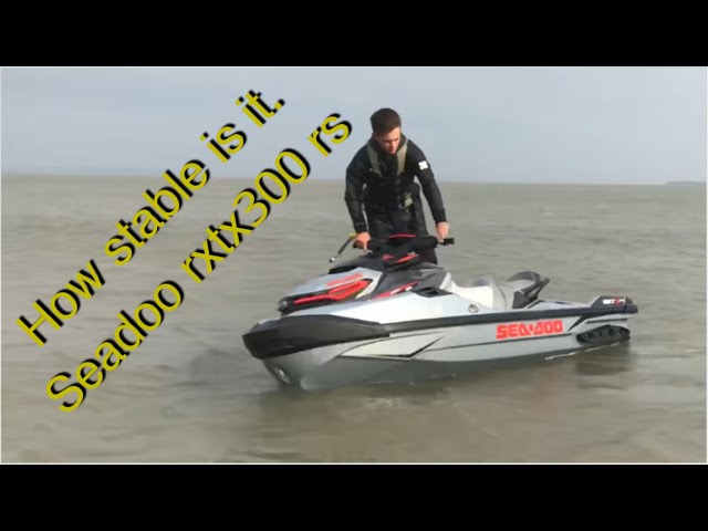 Seadoo rxtx 300  jetski ,testing how stable in choppy water