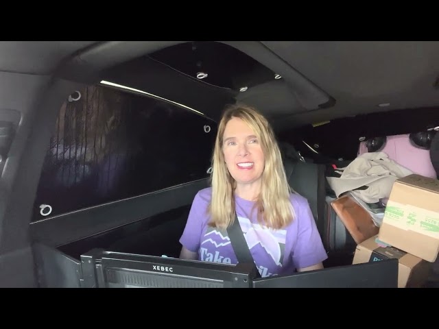 DAY 11 | LIVING IN A 220,000+ mi TESLA FULL TIME ! Car Camping w/ Mike & Denise !