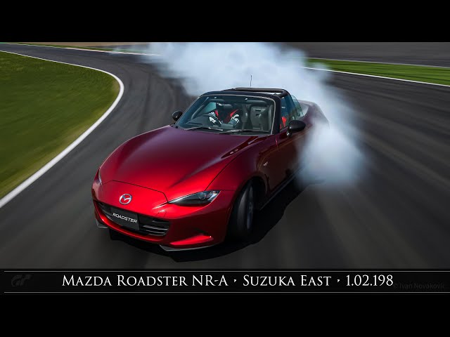 GT7 | Time Trial | Suzuka East | Mazda Roadster NR-A | 1:02:198 | Onboard