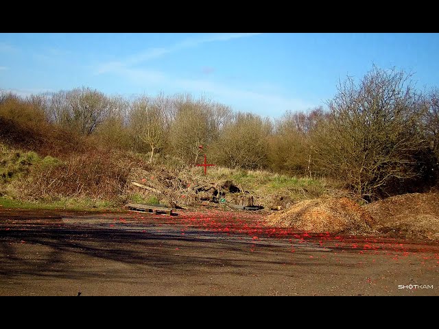 Colerne Clay Club 2nd Feb 2025  FQ12 Bobcat Under Lever 12g shotgun clay pigeon shooting.