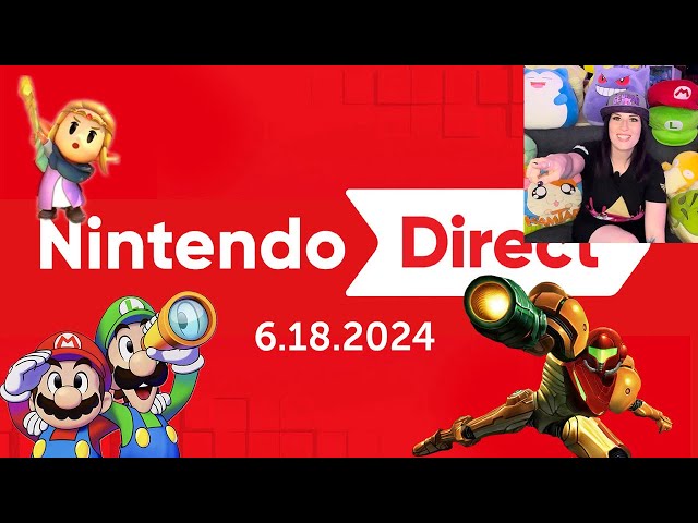 Nintendo Direct Reaction - 6.18.24