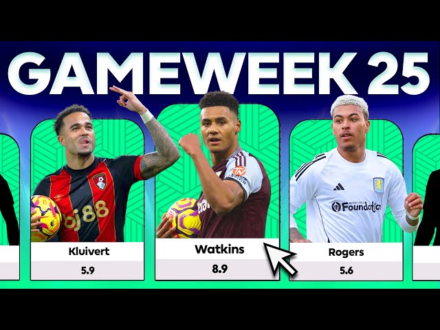 FPL PLAYERS TO BUY | GW25 ✅ DOUBLE GAMEWEEK! 🚨