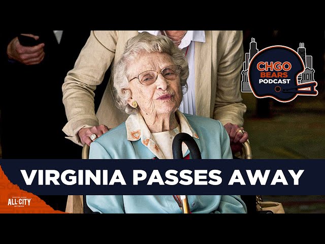 Virginia McCaskey passes away, Live reaction from New Orleans | CHGO Bears Podcast