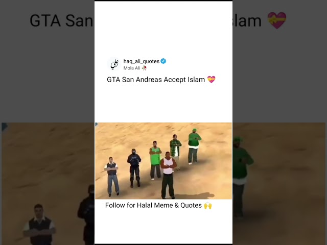 GTA Islamic Video 😂❤️