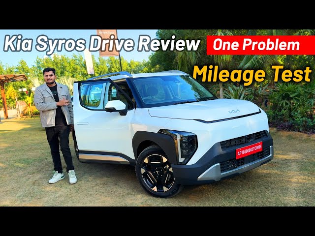 KIA Syros 2025 Drive Review and Mileage Test | Only One Problem 😳 | TOP Model Diesel AT