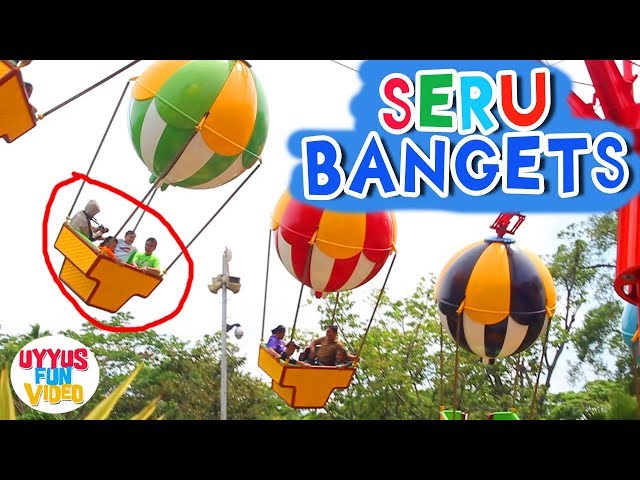 Naik Wahana Balon Ubur Ubur Gelanggang Samudra Dufan Ancol ♥️ Uyyus Sampai Mabok  😂