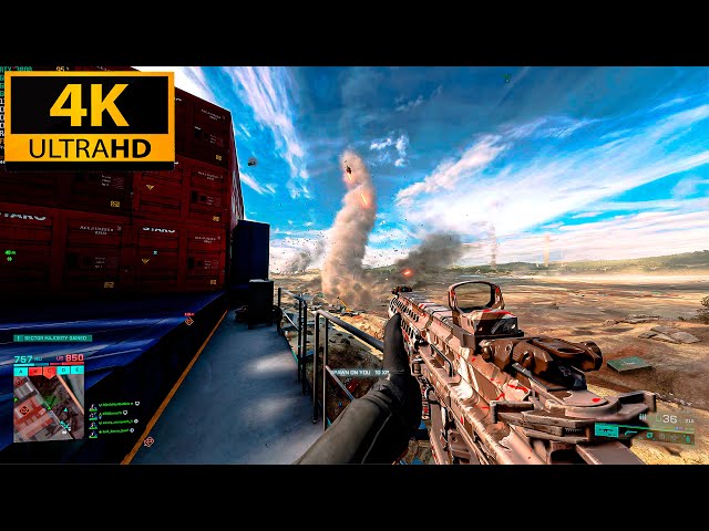 Battlefield 2042: 4K Gameplay - Benchmark ( DLSS ON/RTX OFF )