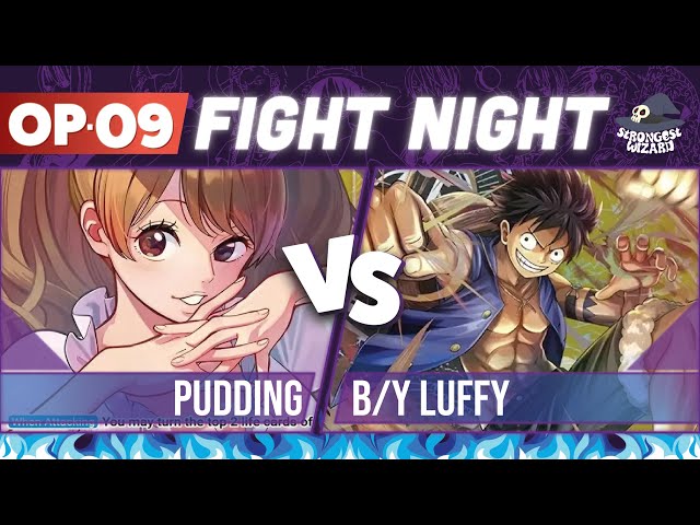 Pudding vs BY Luffy: One Piece Card Game : OP09 Match