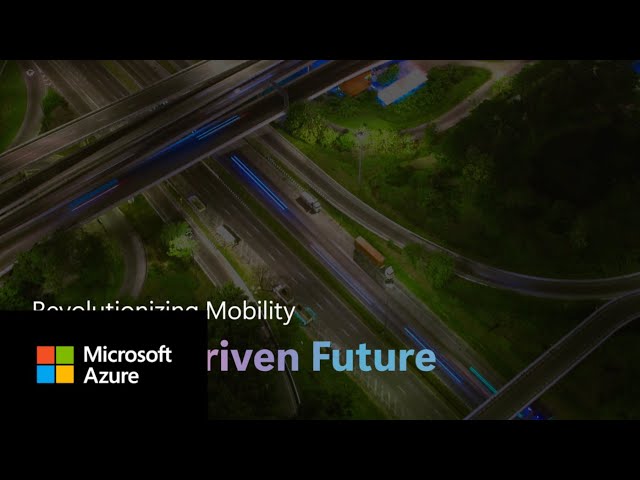 Driving the Future: AI-Powered Mobility Solutions at Microsoft