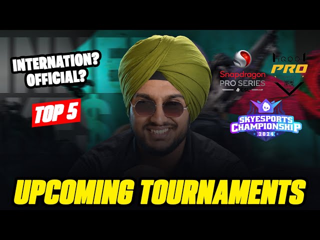 Top 5 Upcoming BGMI Tournaments You Can’t Miss