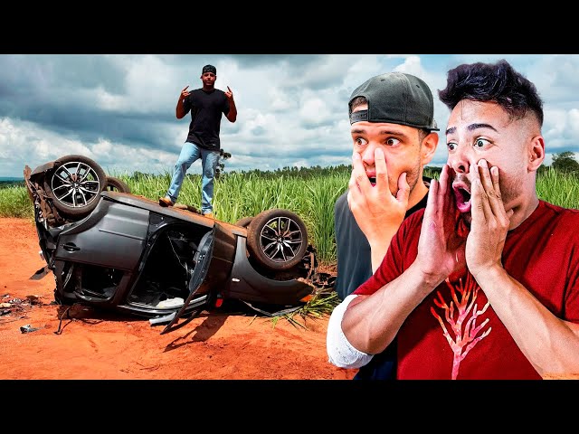 YOUTUBERS QUE BATERAM SEUS CARROS: RENATO GARCIA, AM3NIC, ENALDINHO E MAIS