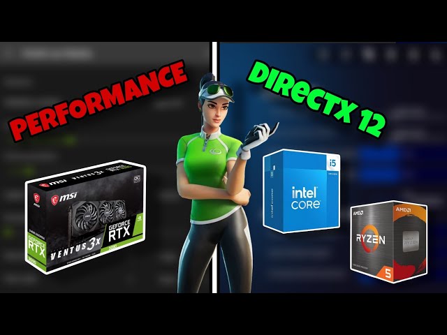 DirectX 12 vs Performance Mode Fortnite *2025*