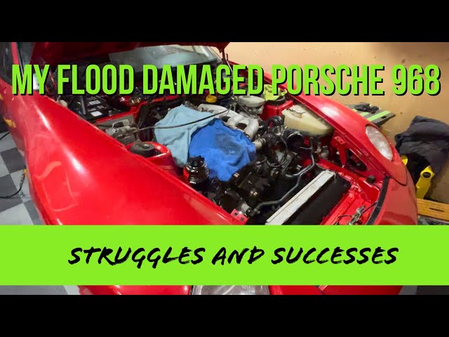 Restoring a Flood Damaged Porsche 968: Balance shaft seals