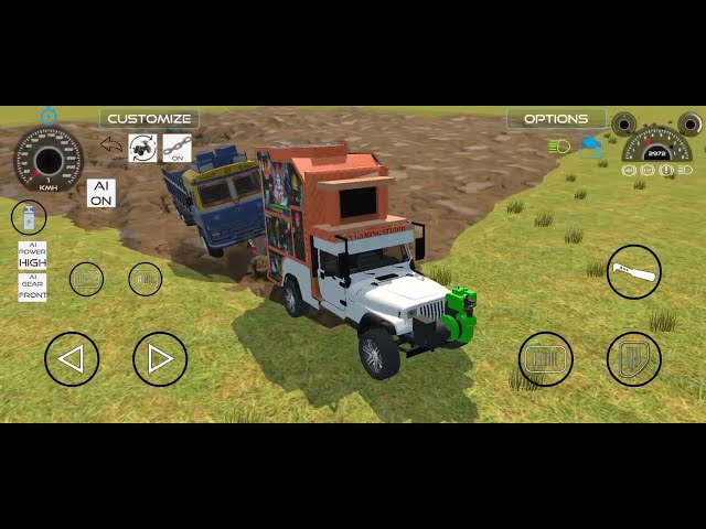 Dj truck को कीचड़ से बाहर निकाल रहा है Android Gameplay video