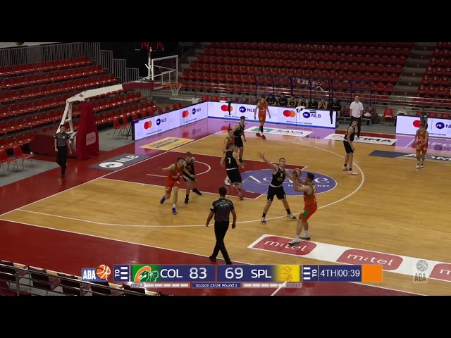 U19 ABA League Ch. 2023/24, Round 3 match: Cedevita Olimpija U19 - Split U19 (23. 11. 2023)