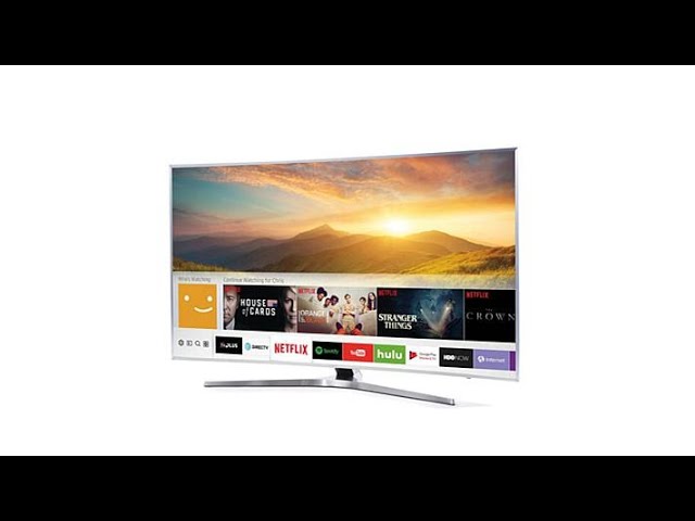 Samsung 65" MU7500 4K UltraHD Curved Smart TV with 2Year...