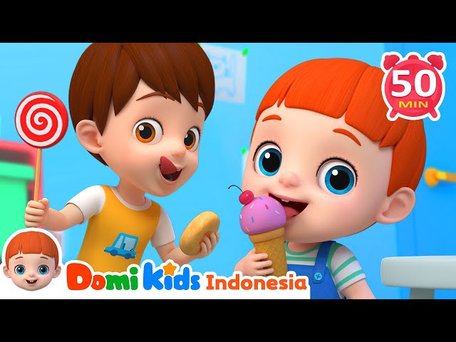 Lagu Es Krim | Satu Jam Lagu Favorit Anak | Kumpulan Lagu Anak Indonesia | Domi Kids