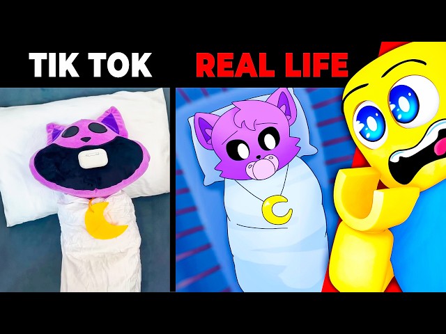 The FUNNIEST Catnap TikTok vs Real Life Videos