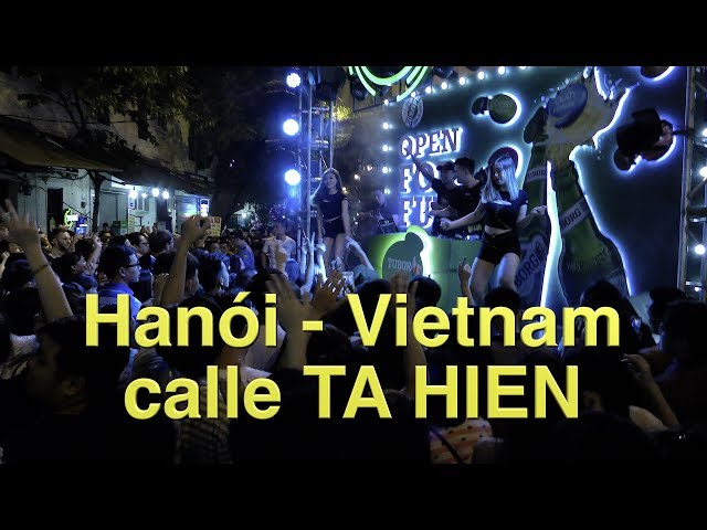 Hanói - Vietnam calle TA HIEN