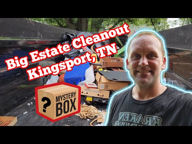 Big 2 Story Estate Cleanout Kingsport TN By Kraken Junk Removal - What Did We Find? 👀 #junkremoval