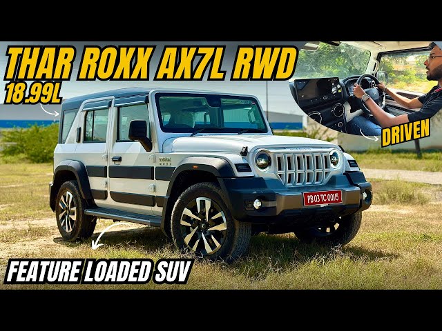 Mahindra Thar Roxx AX7L RWD 2024 Diesel Manual Top Model - Feature Loaded 🔥 #tharroxx #tharroxx2024