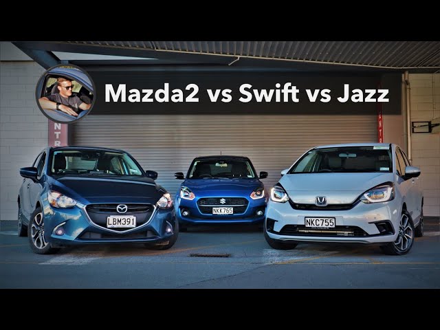 Honda Jazz Life vs Suzuki Swift RS vs Mazda 2 GSX