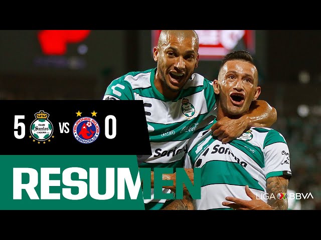 Resumen: Santos 5-0 Veracruz | Jornada 11 Liga MX Apertura 2019