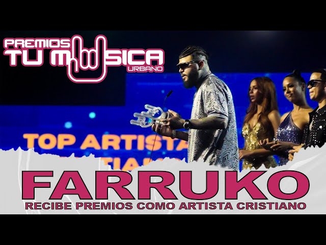 #Farruko recibe 2 PREMIOS TU MUSICA URBANA (DESDE EL LENTE DE JOSEO) 🔥🔥🔥