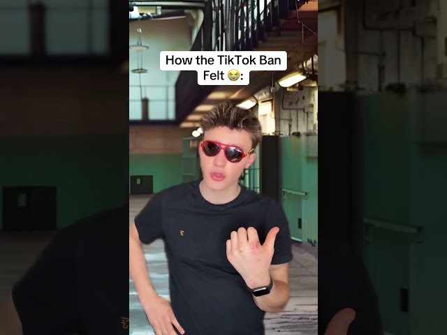 How The TikTok Ban Felt 😭.