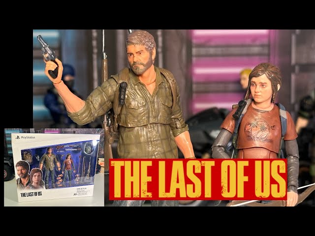 Last of Us Action figures Joel and Ellie Spinmaster PlayStation toys