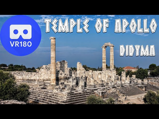 8K VR180 - Temple of Apollo - Center of Prophecy / (Didyma - Türkiye)