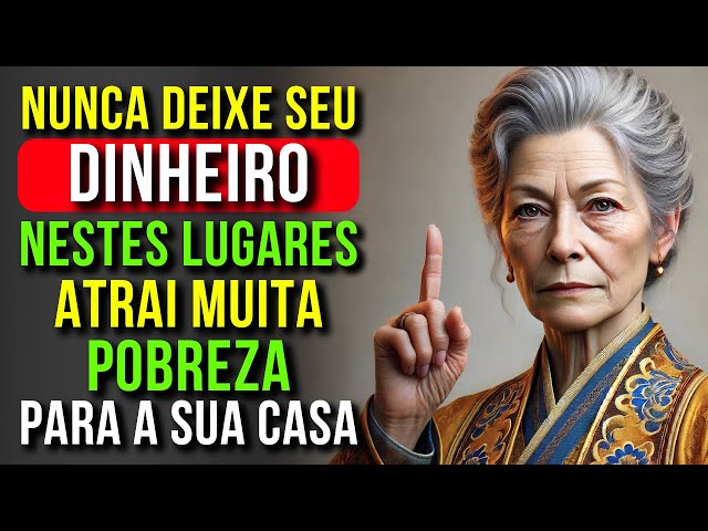 CUIDADO! Guardar DINHEIRO nestes 5 LUGARES da sua Casa ATRAI POBREZA  e Escassez