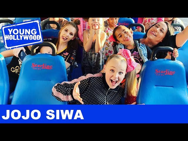 JoJo Siwa Surprises Fans On The Young Hollywood Tour Bus!