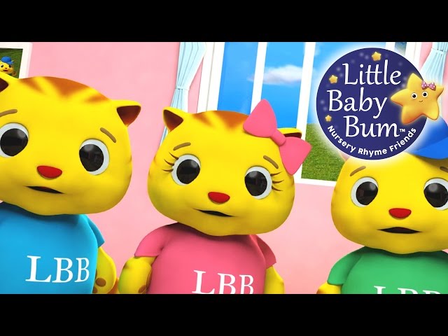 Three Little Kittens | Nursery Rhymes for Babies by LittleBabyBum - ABCs and 123s