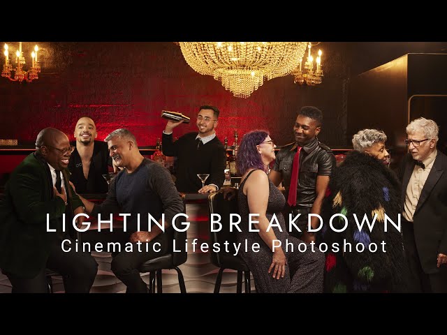 Mastering Cinematic Lighting: Behind the Scenes of a Lifestyle Magazine Cover Photoshoot