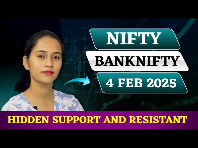 NIFTY50 & BANKNIFTY Prediction For Tuesday | 4 February 2025  | Important Levels Shared