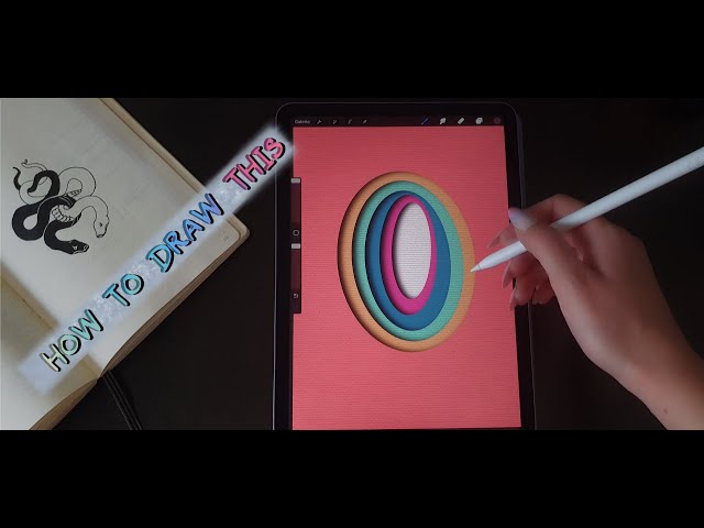 Make a paper cut effect - Procreate Tutorial